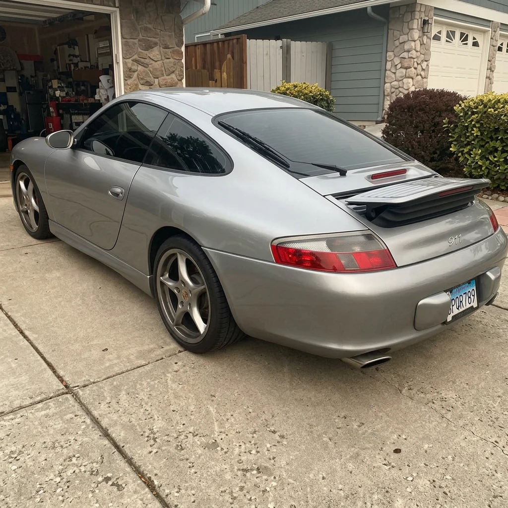 Porsche 911 Carrera after professional mobile detailing by Clean Image Mobile Detailing in Sparks, NV