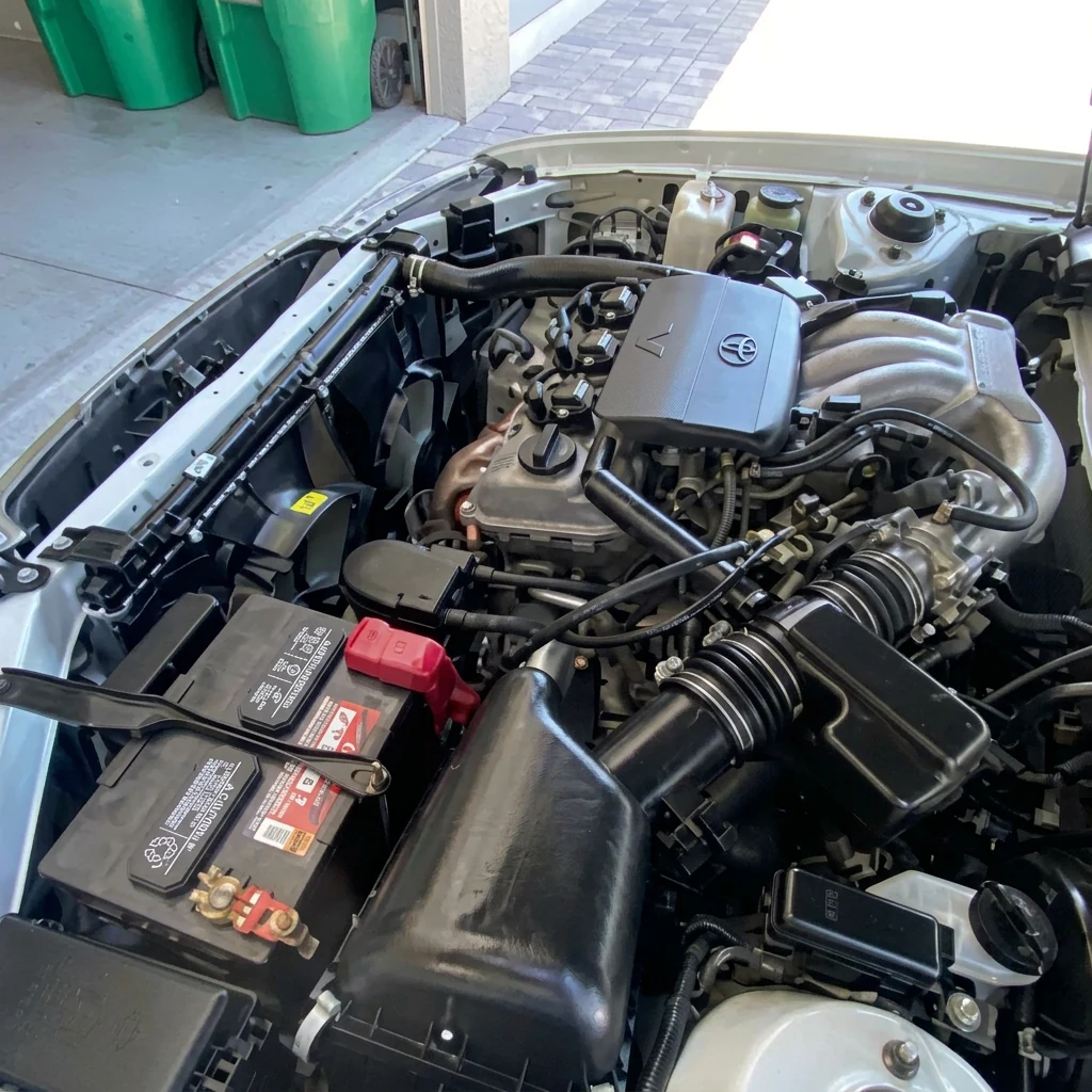 Engine Bay Cleaning after professional mobile detailing by Clean Image Mobile Detailing in Sparks, NV