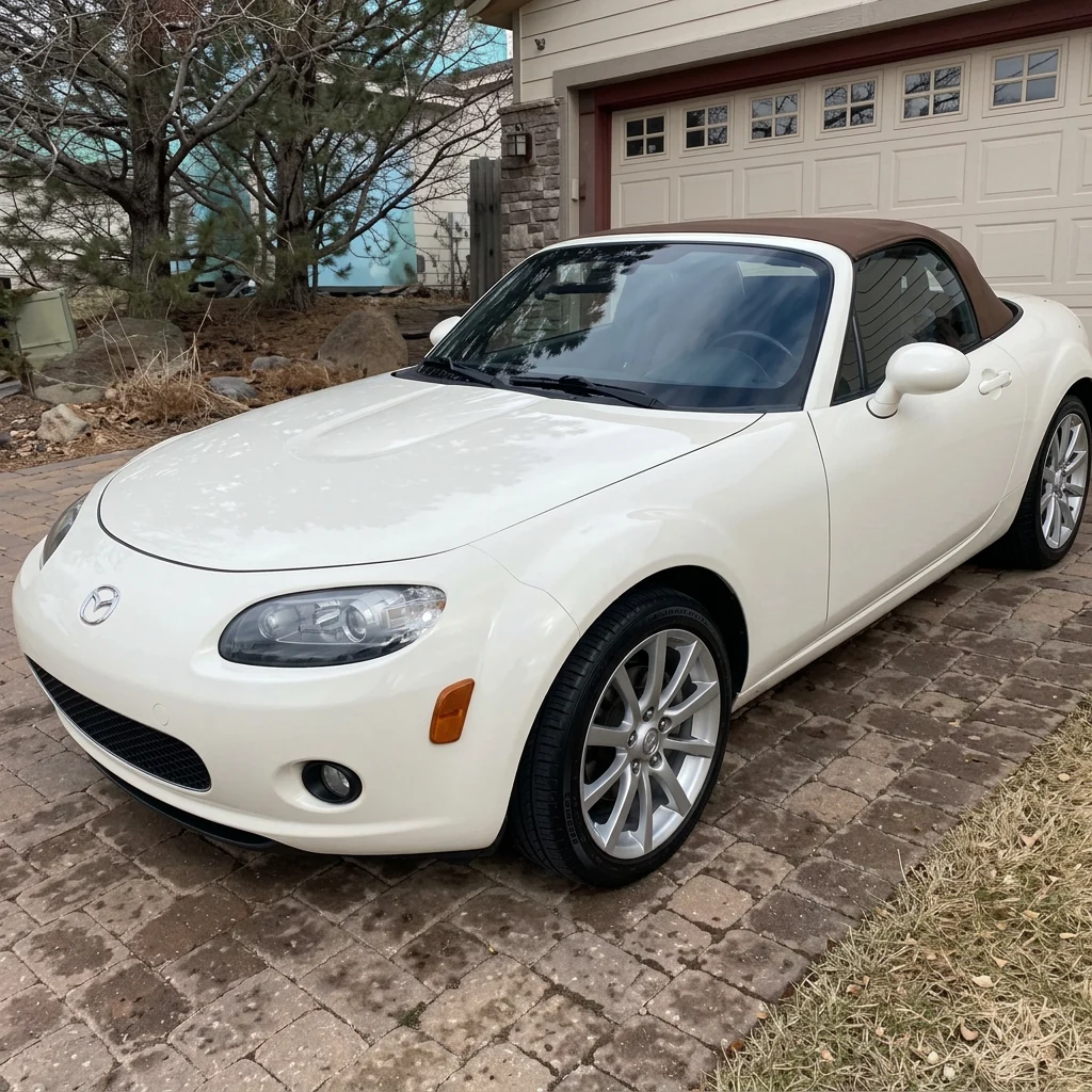 Mazda Miata after professional mobile detailing by Clean Image Mobile Detailing in Sparks, NV