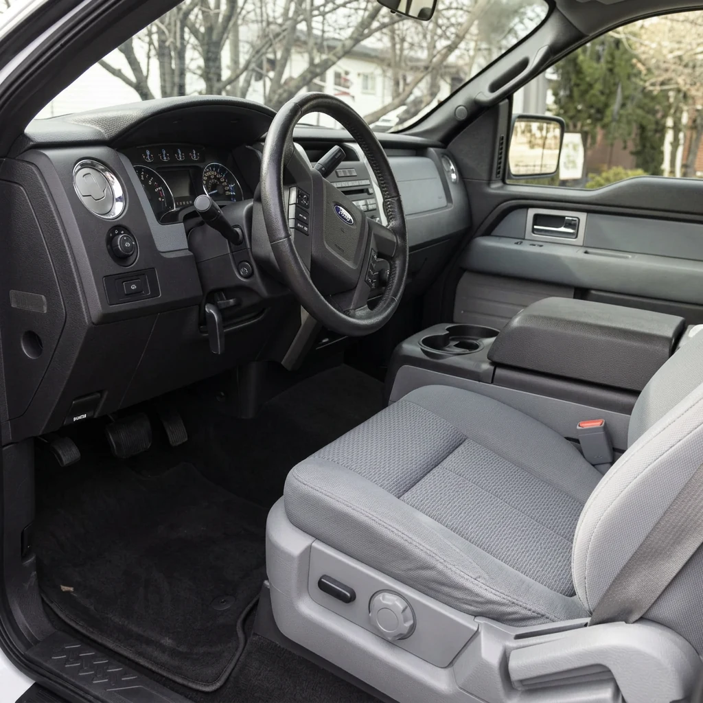 Ford F-150 Interior after professional mobile detailing by Clean Image Mobile Detailing in Sparks, NV