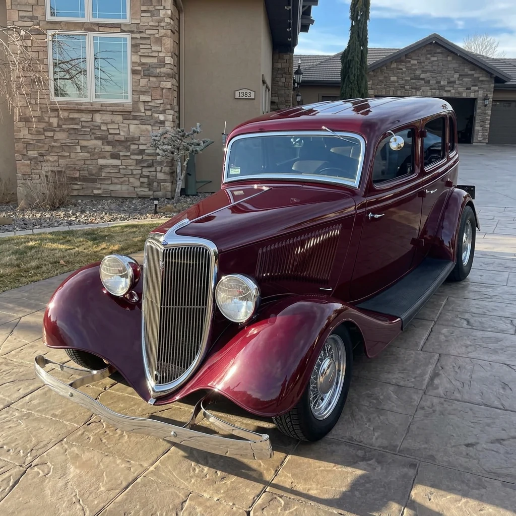 Classic Car after professional mobile detailing by Clean Image Mobile Detailing in Sparks, NV