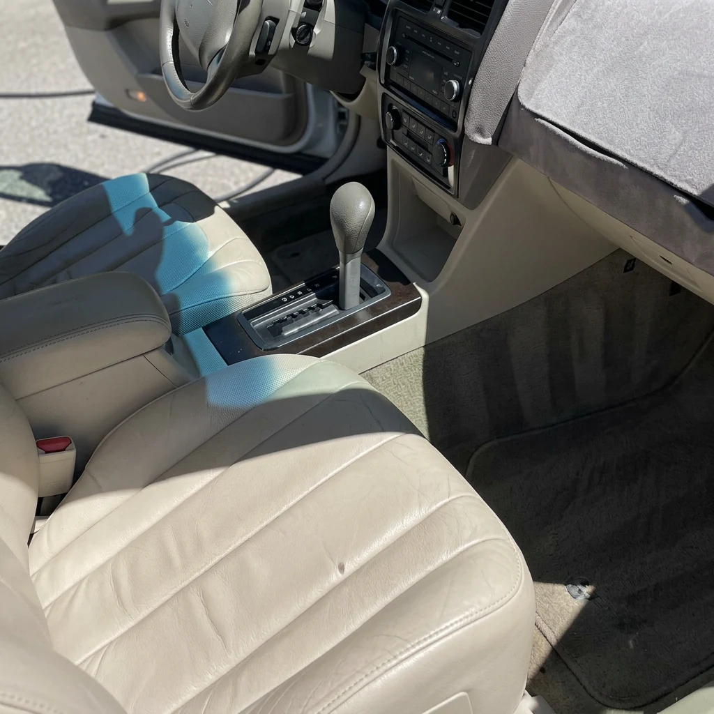 Car Seat after professional mobile detailing by Clean Image Mobile Detailing in Sparks, NV