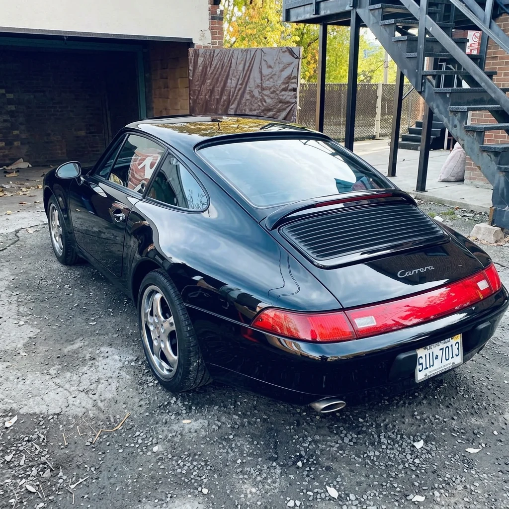 Porsche 911 after professional mobile detailing by Clean Image Mobile Detailing in Sparks, NV