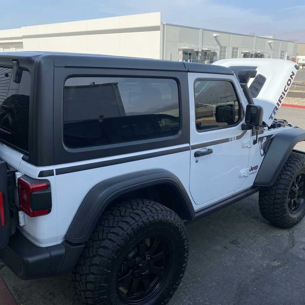 Jeep Wrangler after professional mobile detailing by Clean Image Mobile Detailing in Sparks, NV