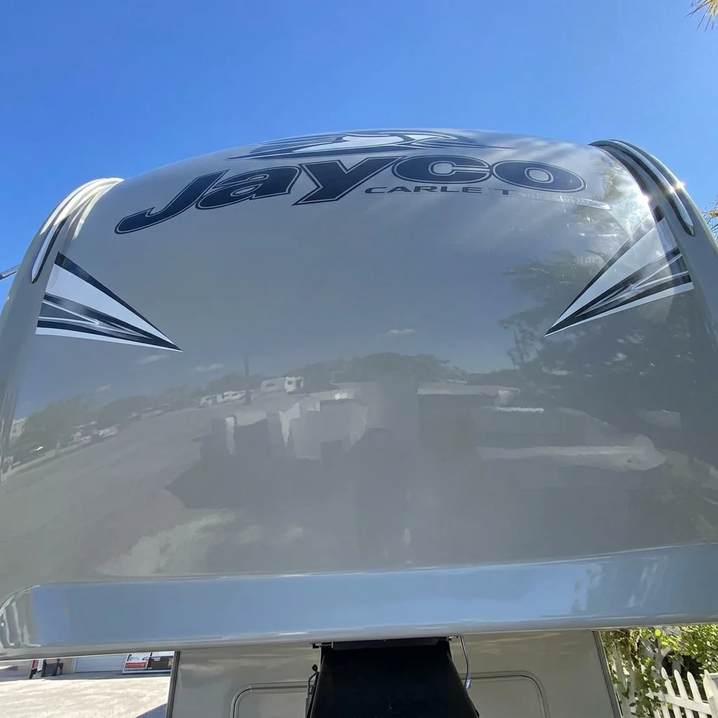Jayco RV after professional mobile detailing by Clean Image Mobile Detailing in Sparks, NV